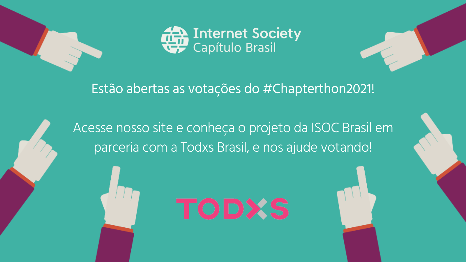 Estão abertas as votações do #Chapterthon2021!